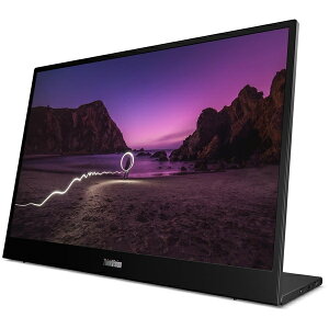 ���m�{�E�W���p�� 64BFUAR1JP ThinkVision M16 (16�^���o�C�����j�^�[/ 1920×1200/ USB Type-C/ �u���b�N/ �X�s�[�J�[�F�Ȃ�/ �u3�N�ۏ؁vIn-Plane Switching�p�l���̗p)