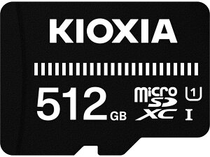 KIOXIA KMUB-A512G UHS-IΉ Class10 microSDXCJ[h 512GB