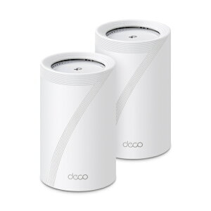 TP-LINK Deco BE68(2-pack) BE14000 �g���C�o���h���b�V��Wi-Fi 7�V�X�e��