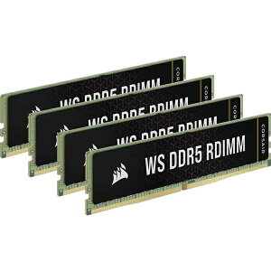 RZA() CMA128GX5M4B5600Z40 CORSAIR WS DDR5 RDIMM 128GB(32GBx4) DDR5 5600 CL40-40-40-77 1.25V AMD EXPO  Intel XMP Memory