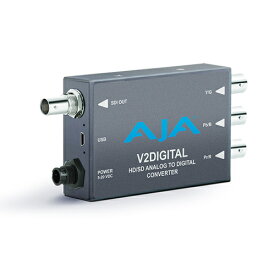 AJA V2Digital AJAミニコンバーター アナログコンポーネント/ コンポジット → HD/ SD-SDIコンバーター