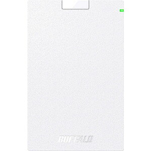 バッファロー HD-PGAC2U3-WA USB3.2(Gen1)対応ポータブルHDD Type-Cケーブル付 2TB ホワイト