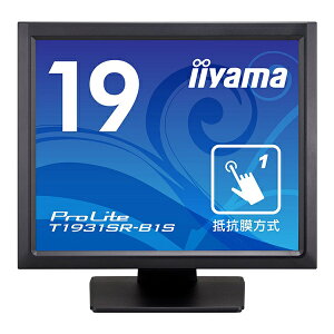 iiyama T1931SR-B1S ^b`pltfBXvC 19^ /1280x1024 /D-subAHDMIADisplayPort /ubN /Xs[J[F /SXGA /IPS /hohH /R