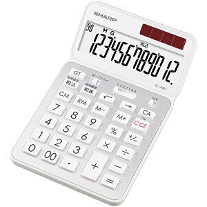 SHARP EL-VN83-WX �d�� 12�� �i�i�C�X�T�C�Y�^�C�v�j �z���C�g�n�i�N���A�z���C�g�j