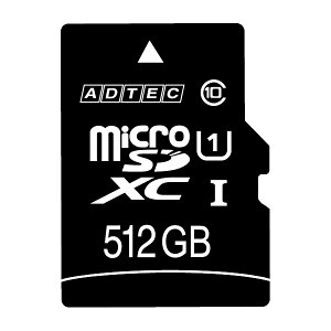 AhebN AD-MRXAM512G/U1 microSDXCJ[h 512GB UHS-I Class10 SDϊAdaptert
