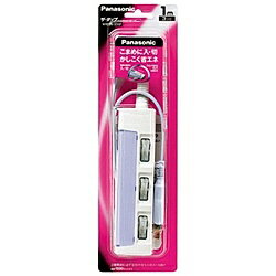 パナソニックザ・タップスイッチシリーズ(3コ口)(1m)(ブルー):WHS2613DKP【在庫目安:お取り寄せ】