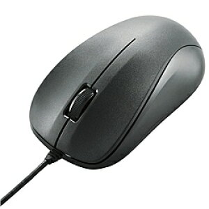 ELECOM M-K6URBK/RS �@�l�����}�E�X/ USB���w���L���}�E�X/ 3�{�^��/ M�T�C�Y/ EU RoHS�w�ߏ���/ �u���b�N