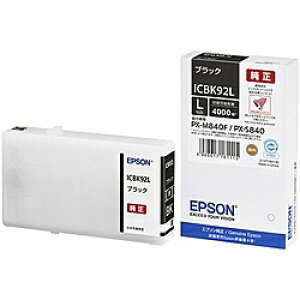 EPSON ICBK92L rWlXCNWFbgp CNJ[gbWLiubNj/ 4000y[WΉ