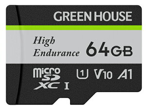 GREEN HOUSE GH-SDM-WA64G hR/ ANVJmicroSDXCJ[h 64GB