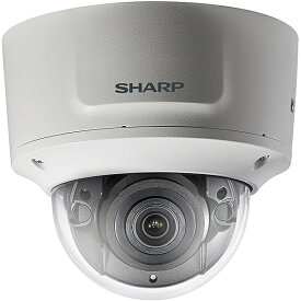 シャープ(ディスプレイ) YK-D081F 業務用ネットワーク監視カメラ　ドームタイプ8M　VF
