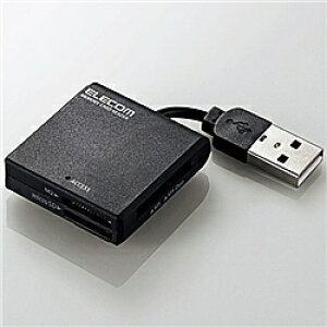 ELECOM MR-K009BK USB2.0/ 1.1 P[uŒ胁J[h[_/ 43+5fBA/ ubN
