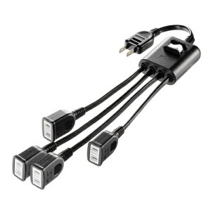 �T�����T�v���C TAP-EX4SWBK �ꊇ�W���X�C�b�`�t���d�������R�[�h�i2P�E4����E4���E�u���b�N�j