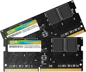 VRp[ SP032GBSFU266B22 W[ 260pin DDR4-2666 PC4-21300 CL19 1.2V Non-ECC SODIMM 16GB×2g