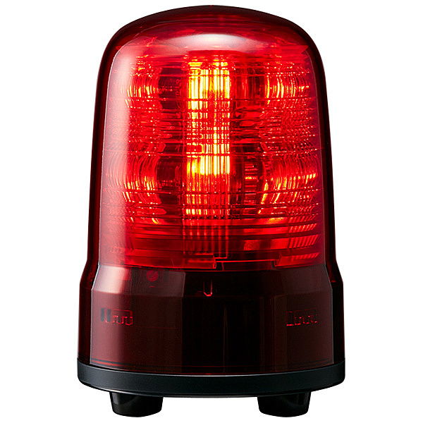 パトライト AC100～240V 赤 小型LED回転灯 SF08-M2JN-R その他