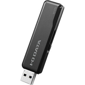 IODATA U3-STD16GR/K USB3.2 Gen 1iUSB3.0j/ USB2.0Ή X^_[hUSB[ ubN 16GB