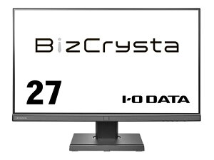 IODATA LCD-BCQ271DB-F-AG ワイド液晶ディスプレイ 27型/ 2560×1440/ HDMI、DisplayPort、USB Type-C/ ブラック/ スピーカー:あり/ 「5年保証」「無輝点保証」/ 昇降/ 回転/ 抗菌モデル