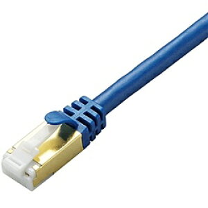 ELECOM LD-TWST/BM10 LANP[u/ CAT7Ή/ ܐ܂h~/ 1m/ ^bNu[