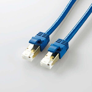 ELECOM LD-TWSYT/BM3 LAN�P�[�u��/ CAT7����/ �ܐ܂�h�~/ ���炩/ 3.0m/ �u���[���^���b�N