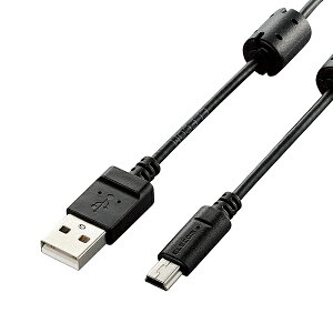 ELECOM DGW-MF15BK fWJpUSBP[u/ miniB/ tFCgRA/ 1.5m/ ubN