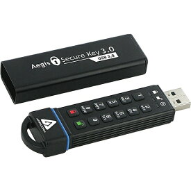 Apricorn ASK3-240GB 暗証番号方式USBメモリ Aegis Secure Key - USB 3.0 Flash Drive 240GB