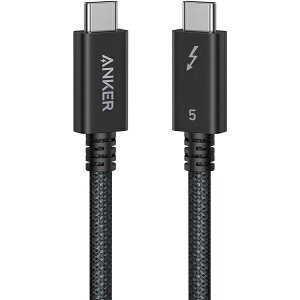 AJ[EWp A84N1012 Anker Prime USB-C  USB-C P[u Thunderbolt 5 (240W 80Gbps) 1.0m ubN