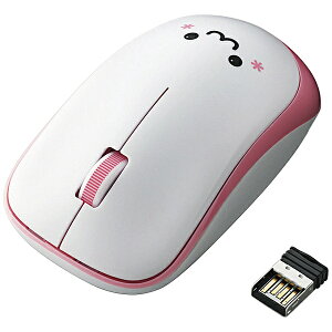 ELECOM M-IR07DRSPN IR�}�E�X/ ENELO�V���[�Y/ �É��{�^��/ ����/ 3�{�^��/ �ȓd��/ �s���N