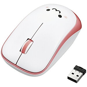 ELECOM M-IR07DRPN IR�}�E�X/ ENELO�V���[�Y/ ����/ 3�{�^��/ �ȓd��/ �s���N