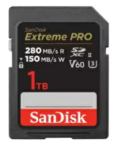 SanDisk SDSDXEP-1T00-JNJIP GNXg[ v SDXC UHS-II J[h 1TB