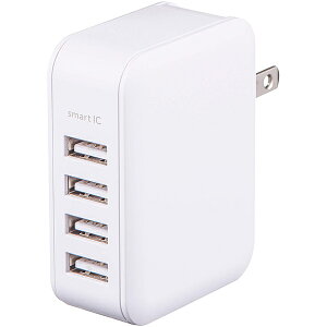 GREEN HOUSE GH-ACU4B-WH USB-ACA_v^ 4|[g 4.8Ah X}[gIC zCg