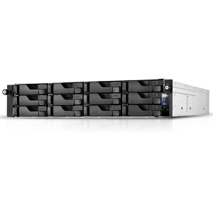 ASUSTOR AS6512RD LOCKERSTOR 12RD NAS 12�x�C 1U���b�N�}�E���g Intel Atom C3538 2.1GHz�N�A�b�h�R�A�v���Z�b�T���� 8GB DDR4-2133 2 x GbE + 2 x 2.5GbE���� �o�b�N�A�b�v�d�� 3�N�ۏ�