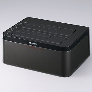 Logitec LGB-2BDPU3ES 2BayX^h^3.5C`HDD2.5C`HDD+SSDfvP[^[P[X/ USB3.0/ \tgt/ G[XLbv@\t