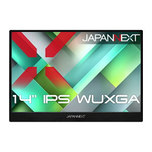 JAPANNEXT JN-MD-IPS14WX �t���f�B�X�v���C 14�^/ 1920×1200/ miniHDMI×1�AUSB-C×2/ �u���b�N/ �X�s�[�J�[�L/ 2�N�ۏ�