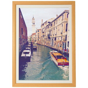 浅沼商会 821324 KING 木製額 グラン A1 ナチュラル (マット付き)