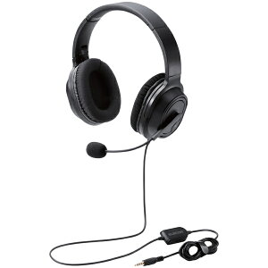 ELECOM HS-HP30TBK I[o[wbh^CvwbhZbg/ / 4/ ϊP[ut/ 40mmhCo/ ubN