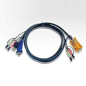 ATEN 2L-5301U USB I[fBI KVMP[u 1.2m SPHD KVMp