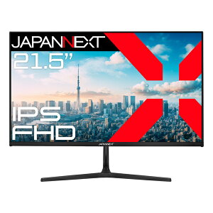 JAPANNEXT JN-IPS215DF �t���f�B�X�v���C 21.5�^/ 1920×1080/ HDMI×1�AVGA×1/ �u���b�N/ �X�s�[�J�[�L/ 2�N�ۏ�