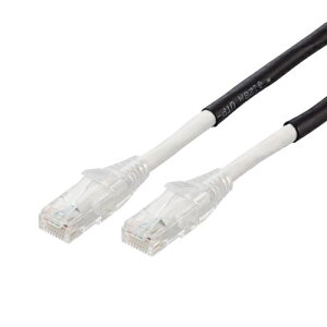 ELECOM LD-GPAOS/BK50 LANP[u/ CAT6A/ OΉ/ 50.0m/ ubN