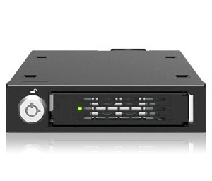 ICY DOCK MB601V5K-B ICYDOCK 2.5C` U.2/ U.3 NVMe SSDڗp[ouP[X 3.5C`xCTCY PCIe 5.0Ή