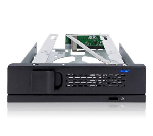 ICY DOCK MB171SP-1B 3.5C` SATA HDDڗp[ouP[X gCX^Cv 5.25C`xCTCY