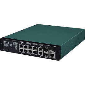 パナソニックEWネットワークス PN260894 10ポート PoE給電スイッチングハブ GA-ML8THPoE+
