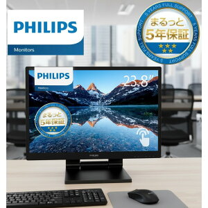 PHILIPS 242B9T/11 �t���f�B�X�v���C 23.8�^�Ód�e�ʌ^�^�b�`/ 1920×1080/ DisplayPort�AHDMI�ADVI-D�AD-Sub/ �u���b�N/ �X�s�[�J�[�F����/ 5�N�ԃt���ۏ�