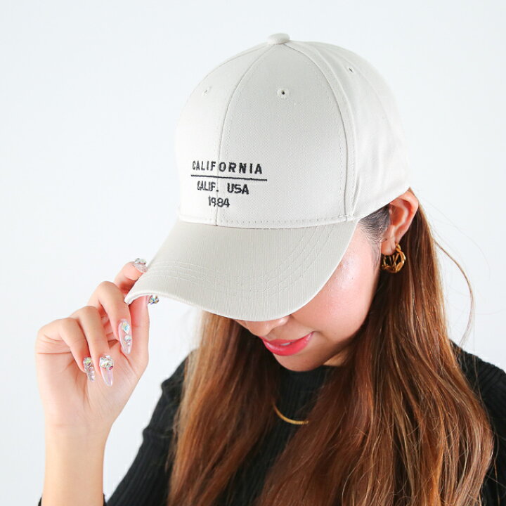 楽天市場】CALIFORNIAロゴ刺繍キャップ ペアルック メンズ レディース 