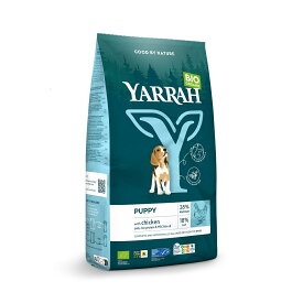 ヤラー　オーガニックドッグフードパピー 2kg[YARRAH　子犬　チキン] 【パッケージリニューアル】○