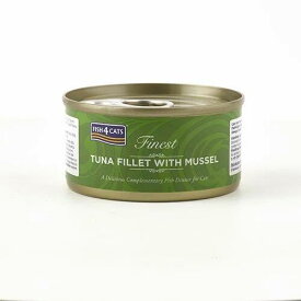 フィッシュ4キャット　ツナ＆緑イ貝　70g ×10缶【Fish4Cat ウエット キャットフード　猫缶】 ○