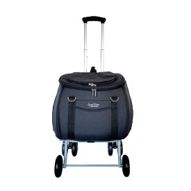 スイートハート　リュックタイプ　ペットカート L 〜12kg ブラック【Sweet Heart　ファンタジーワールド　4WAY　カート　キャリーバッグ　ドライブキャリー　リュック】 ○