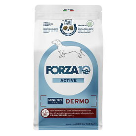 フォルツァ10 デルモアクティブ　ミニ　1.5kg 【FORZA10 フォルツァディエチ　皮膚　ドッグフード】 ○