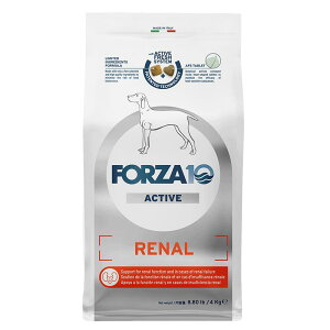 フォルツァ10 リナールアクティブ ミディアム 4kg【FORZA10 フォルツァディエチ 腎臓 ドッグフード 犬】 ○