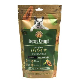 ドッグシー クランチ　パパイヤ　10g【Dogsee ドッグおやつ　トッピング　犬】 ○