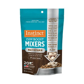 インスティンクト　ローブーストミキサー　マルチビタミン　成犬　156g【Instinct　Raw Boost MIXERS　フリーズドライ　トッピング　ドッグ用　栄養補助食】 ○