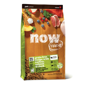 ナウフレッシュ　スモールブリード アダルト 9.98kg グレインフリー[NOW FRESH Grain Free ドッグフード]○